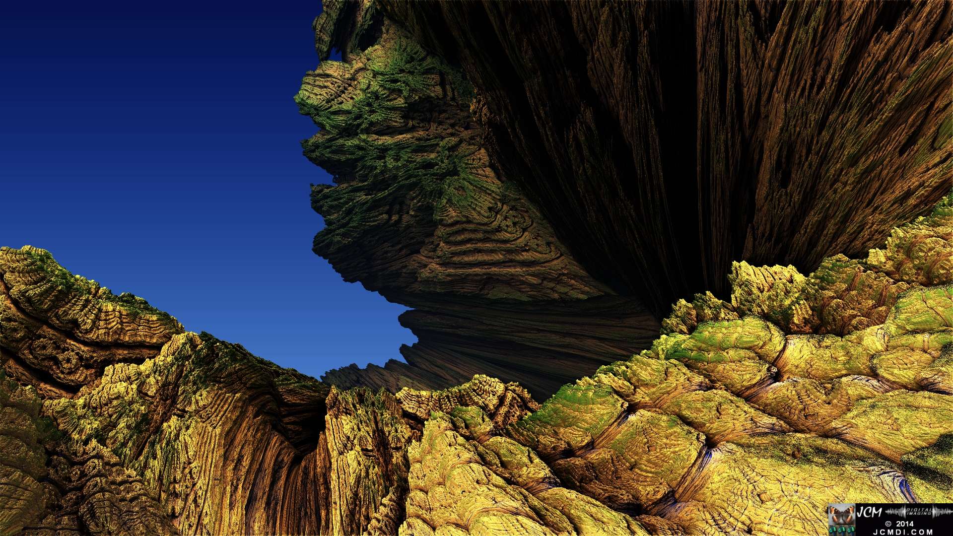 Sand Planet Fractal Animation still image V13867 1920x1080 HD